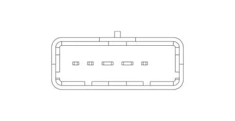 Витратомір повітря (5 pin, модуль) VOLVO C30, S40 II, V50, CITROEN BERLINGO, BERLINGO MULTISPACE, BERLINGO/MINIVAN, C2, C3 I, C3 II, C3 PICASSO, C4, C4 GRAND PICASSO I, C4 I 1.6/1.6D 11.03- NGK 93740