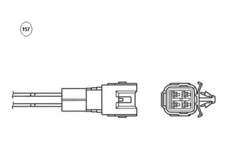 Датчик NGK 93752 (фото 1)