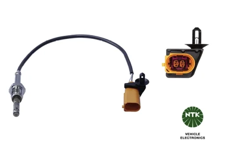 Датчик температури вихлопних газів (після DPF) VW CRAFTER 30-35, CRAFTER 30-50 2.5D 04.06-05.13 NGK 95650