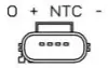 Датчик абсолютного тиску NTK (EPBMPT4-A017Z) FORD/VOLVO Mondeo/S40 "1,8-2,3 "00>> NGK 96798 (фото 2)