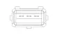 Витратомір повітря (3 pin, модуль) BMW 3 (E46), 5 (E39), 7 (E38), Z3 (E36), KIA CARNIVAL I, CLARUS, LAND ROVER DEFENDER, DISCOVERY II, FREELANDER I 1.8-3.0 08.95-02.16 NGK 97106 (фото 2)