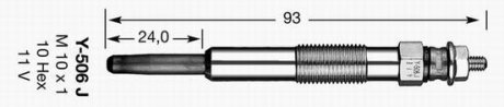 Свеча накаливания NGK DPOWER7