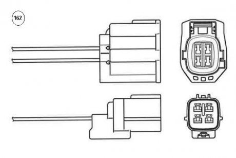 Лямбда-зонд MAZDA 1,8/2,0/2,3 6 02-07 NGK LZA07MD2