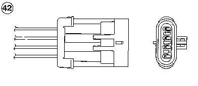 Лямбда-зонд NGK OZA341W2