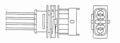 Лямбда-зонд NGK OZA457EE11 (фото 1)