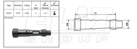 Подсвечник NGK SB05E