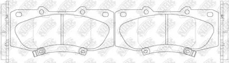 Колодки гальм. NiBK PN0548