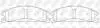 Колодки дискового тормоза NiBK PN0623 (фото 1)