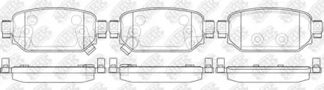 Колодки гальм. NiBK PN5819