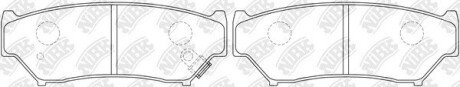 Колодки гальм. NiBK PN9301