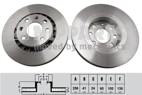 Тормозной диск NIPPARTS J3300907