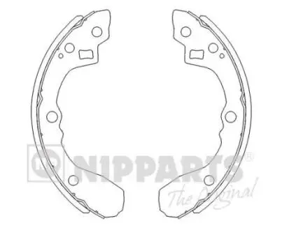 Тормозные колодки NIPPARTS J3500321
