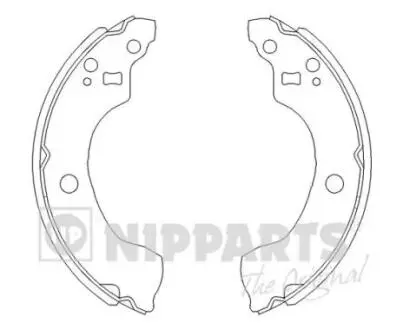 Тормозные колодки NIPPARTS J3501053