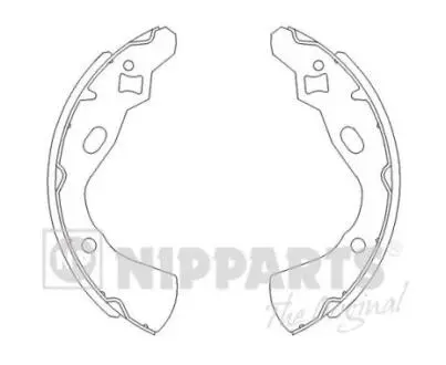 Тормозные колодки.) NIPPARTS J3503030