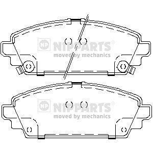 Тормозные колодки, дисковый тормоз.) NIPPARTS J3604048