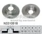 Тормозной диск NIPPARTS N3310518 (фото 1)