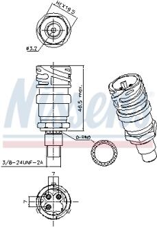 Автозапчасть NISSENS 301028