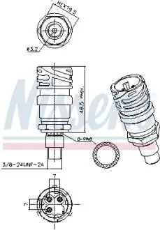 Автозапчасть NISSENS 301028
