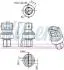 Датчик давления кондиционера Volvo 850/C30/C70/S40/S80/S90/V50/V70/XC60/XC70 1.5-4.4 91-18 NISSENS 301068 (фото 6)