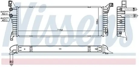Интеркуллер NISSENS 606087