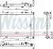 Радіатор охолодження NISSENS 606308 (фото 1)