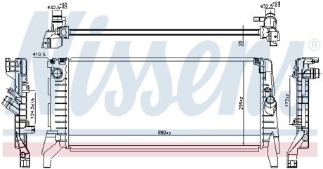 Радиатор NISSENS 606391