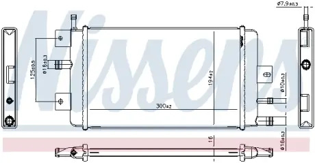 Автозапчасть NISSENS 607222