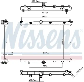 Автозапчасть NISSENS 607246