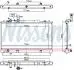 Радіатор охолодження двигуна MAZDA 6 18/20/23 MT 02- NISSENS 62464A (фото 6)