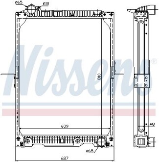 Радіатор NISSENS 62646A