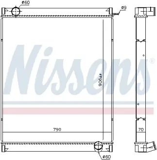 Радіатор NISSENS 63444