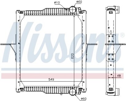 Радиатор NISSENS 63783