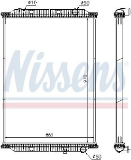 Радиатор NISSENS 637860