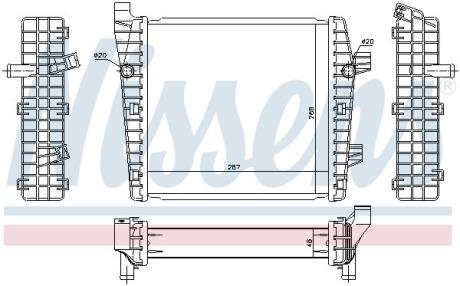 Автозапчасть NISSENS 65320