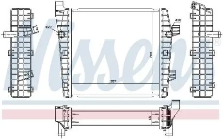 Автозапчасть NISSENS 65320