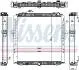 Радіатор двигуна (з рамою) MERCEDES ACTROS, ACTROS MP4 / MP5, ANTOS, AROCS 471.943-OM936.916 04.96- NISSENS 67175 (фото 1)