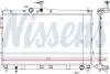 Радіатор двигуна HYUNDAI H-1 CARGO, H-1 TRAVEL 2.5D 02.08- NISSENS 67472 (фото 5)