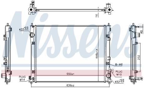 Автозапчасть NISSENS 686802