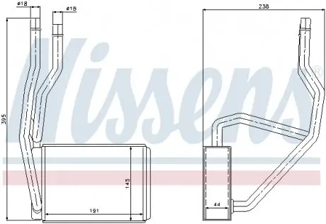 Радиатор отопления NISSENS 71765