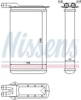 Радиатор отопления NISSENS 71942