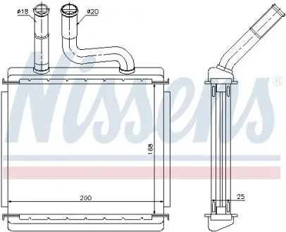 Радиатор отопления NISSENS 76507