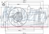 Вентилятор, охлаждение двигателя NISSENS 85052 (фото 6)