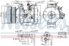 Компресор кондиціонера NISSENS 890153 (фото 6)