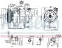 Компресор кондиціонера NISSAN ALTIMA 2.5 10.06-07.13 NISSENS 890293 (фото 7)