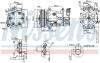 Компрессор кондиционера NISSENS 89067 (фото 7)