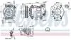 Компрессор кондиционера First Fit NISSENS 890742 (фото 6)
