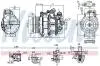 Компресор кондиціонера First Fit NISSENS 890749 (фото 1)