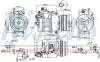 Компресор кондиціонера NISSENS 89080 (фото 5)
