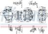 KIA Компресор кондиціонера SORENTO III 2.4 15- NISSENS 890917 (фото 1)