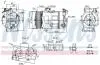Компрессор кондиционера Renault Master III 2.3dCi 10- NISSENS 890947 (фото 1)